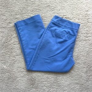 Chic Blue Capri Pants
